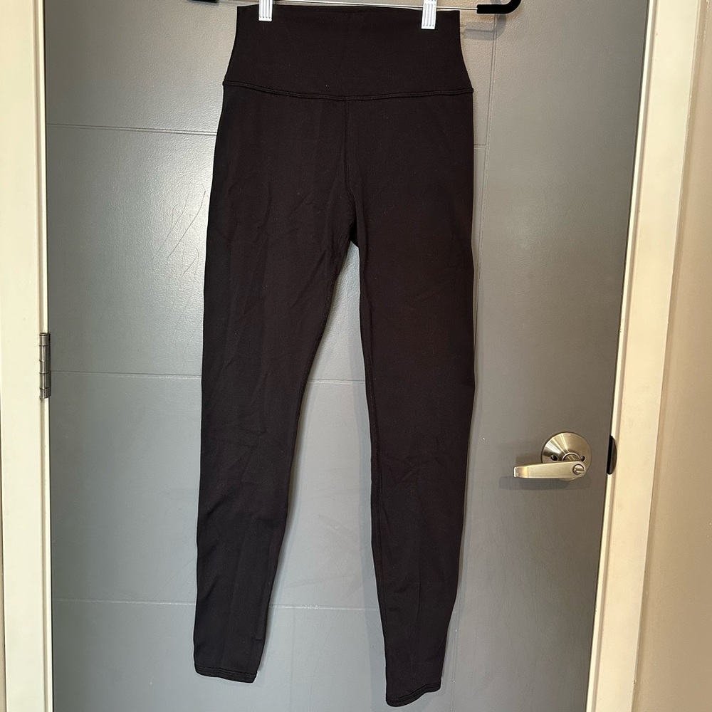 Alo Yoga Airbrush Winter Warm High-waist Nocturne Legging Black Size XS